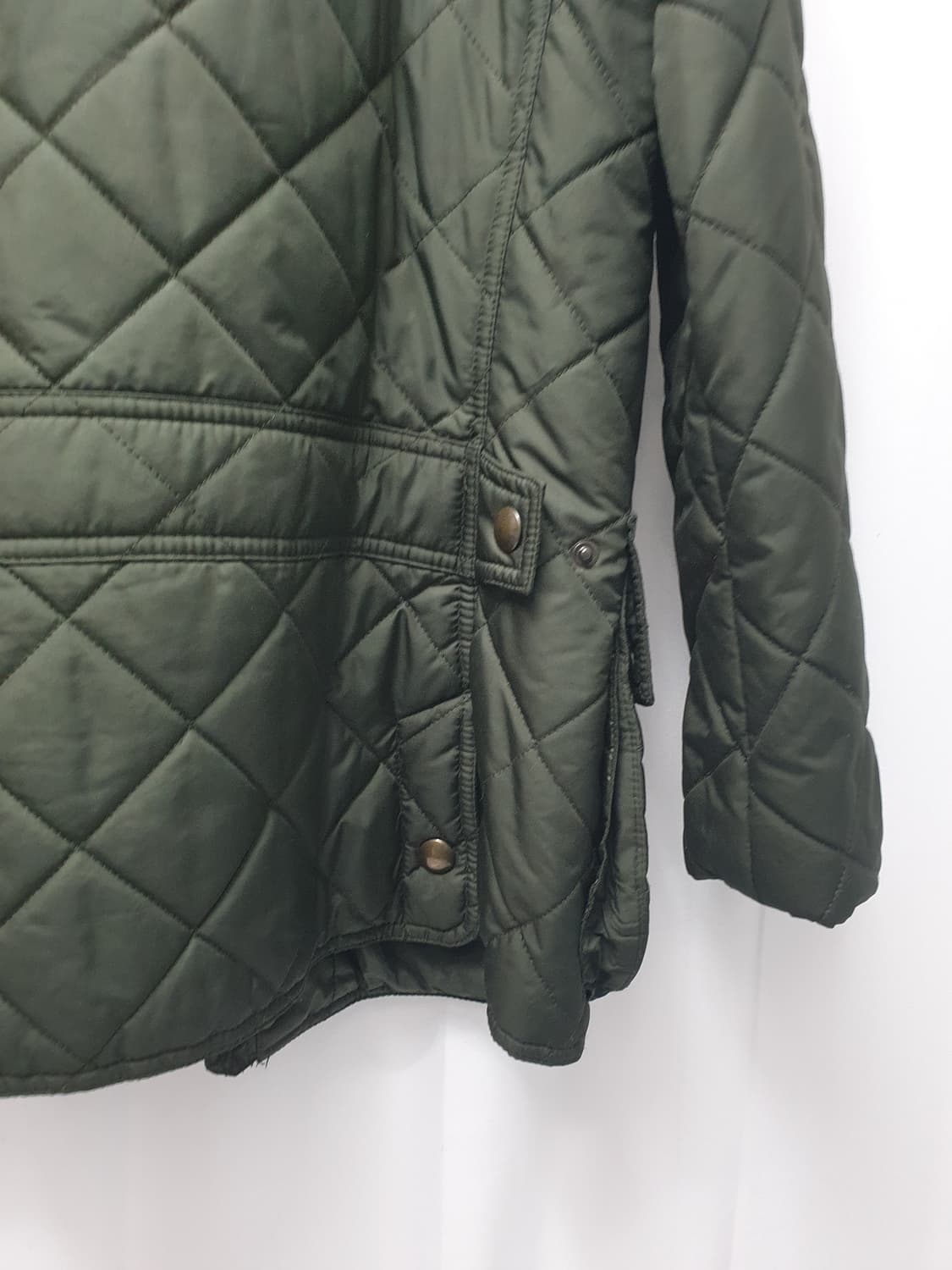 Polo 폴로랄프로렌 퀼팅 자켓 카키 M 상품이미지5