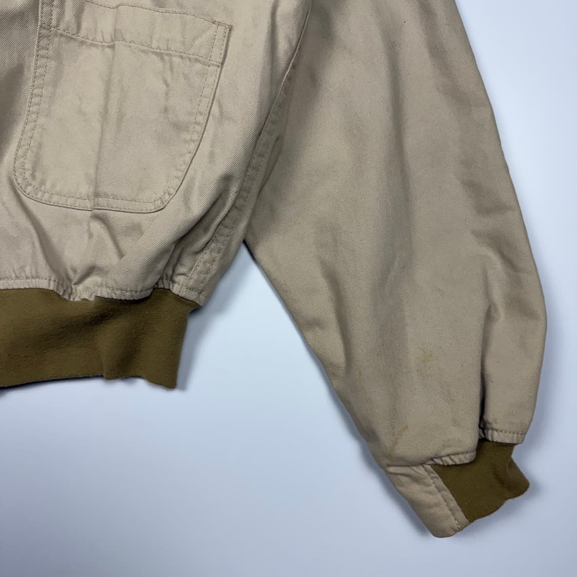 (105) 재팬빈티지 코튼 탱커 자켓 카키 상품이미지5