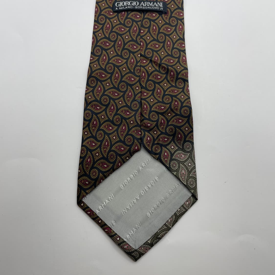 586) (ARMANI) 아르마니 패턴 넥타이 상품이미지4