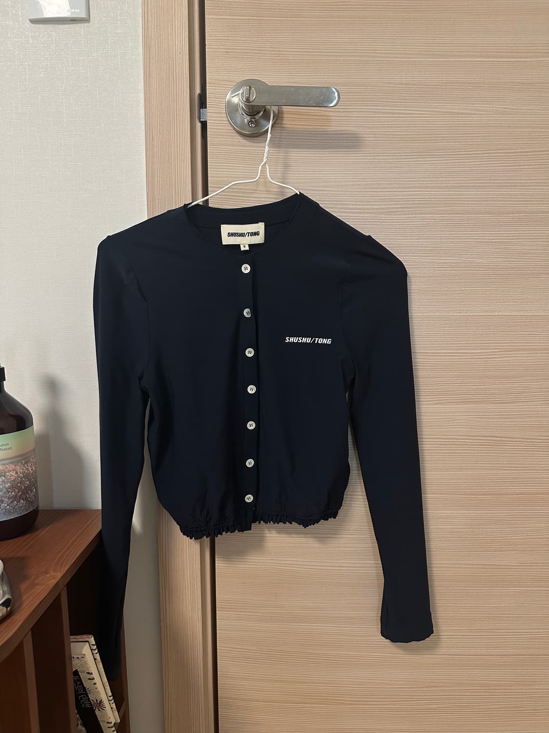 슈슈통 네이비 엘라스틱 피트 가디건 uk8 상품이미지4