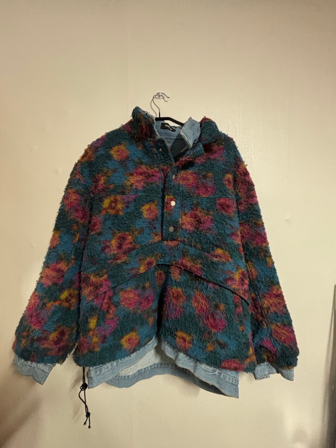 Egonlab jean Mouf Zipped  jacket - Denim 상품이미지1