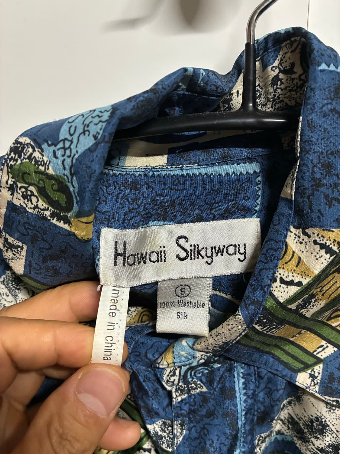 👕 [새상품] 하와이실키웨이 하와이안 실크 셔츠 M95~L100 상품이미지2