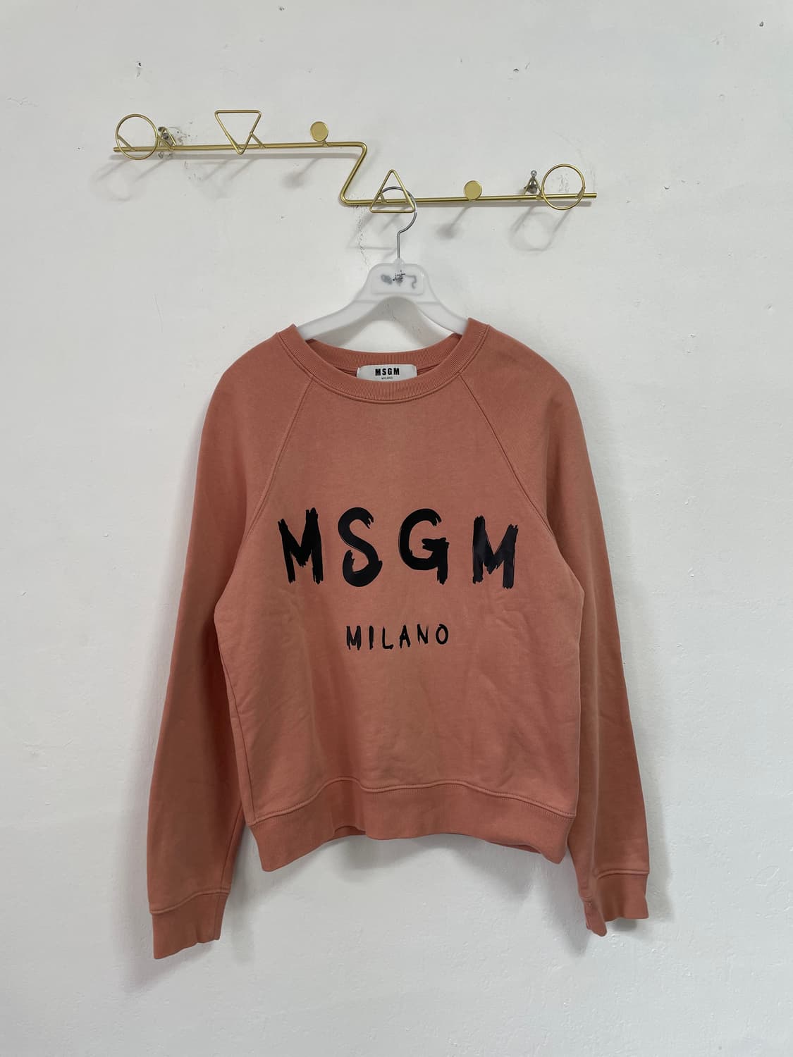 MSGM 밀라노 맨투맨 핑크 S 상품이미지3