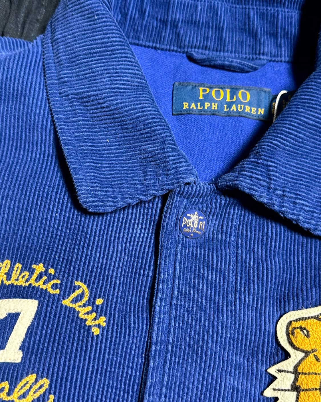 폴로 랄프로렌 코듀로이 바시티 자켓 S 상품이미지4