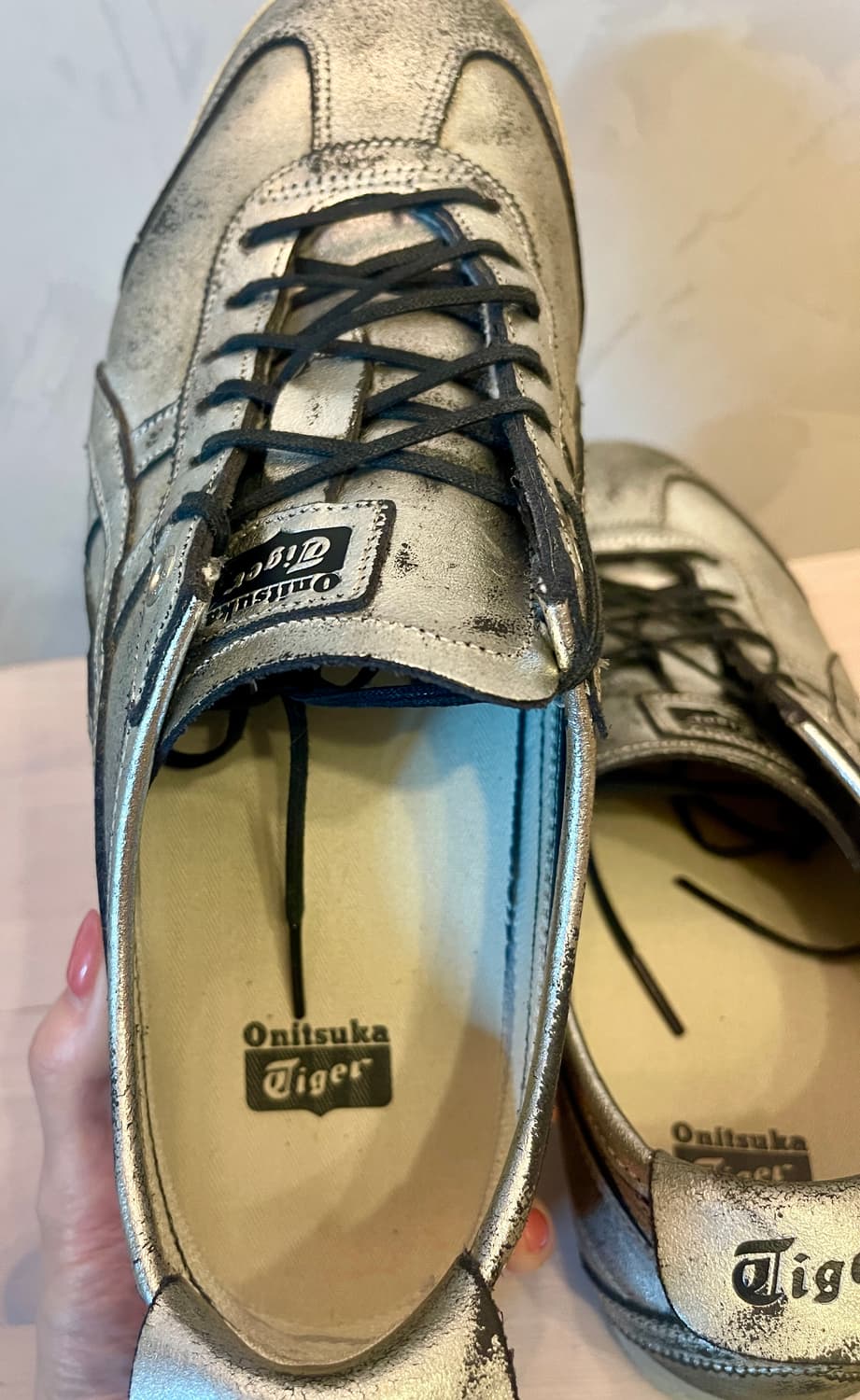 Onitsuka Tiger 오니츠카 타이거 멕시코 66 SD 실버 260 상품이미지6