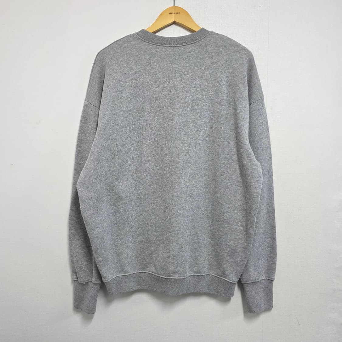 L) 메종키츠네 ACIDE 빅 자수로고 맨투맨 그레이 상품이미지3