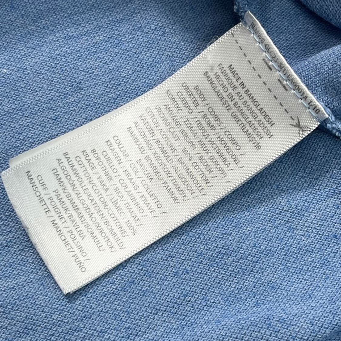 RALPH LAUREN BOYS 카라티 라이트블루 M 상품이미지6