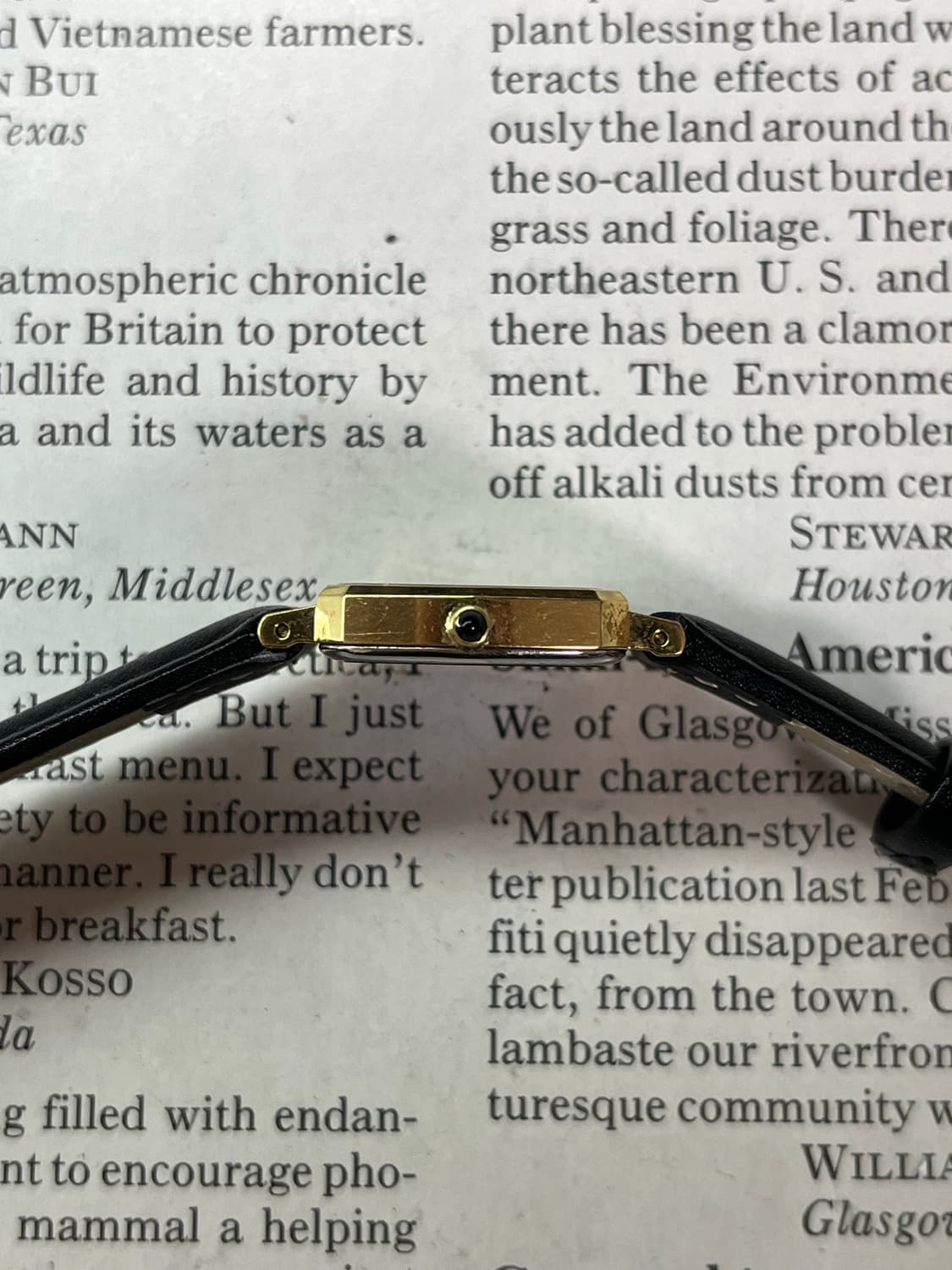 SEIKO EXCELINE 텍스처 다이얼 레이디스 쿼츠 상품이미지5