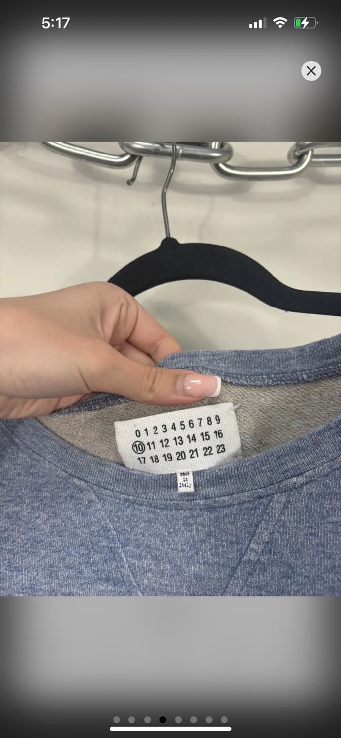 마르지엘라 맨투맨 54 상품이미지4