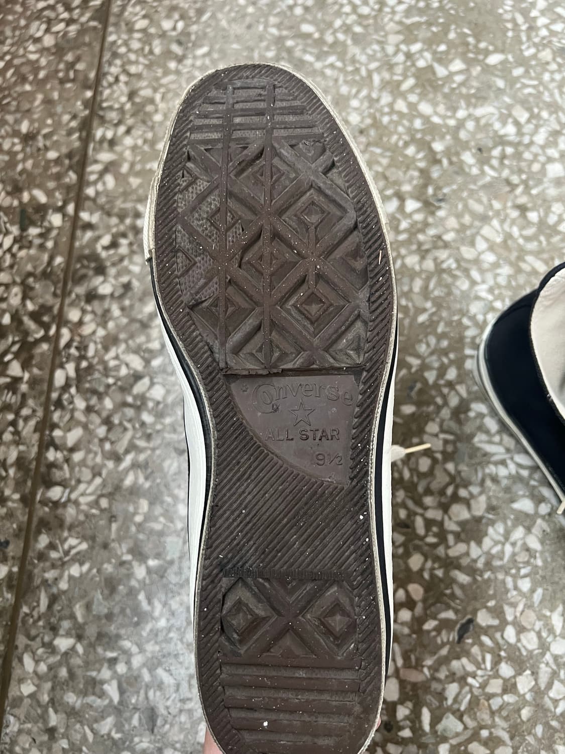 80s 빈티지 컨버스 275사이즈 블랙 9.5 상품이미지7