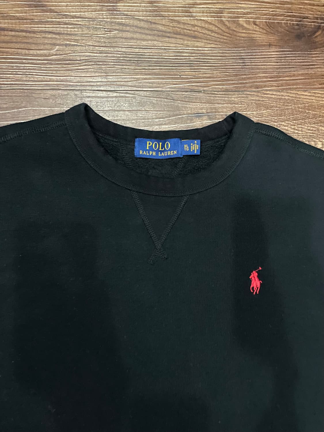 폴로 랄프로렌 블랙 스웻셔츠 맨투맨 상품이미지2