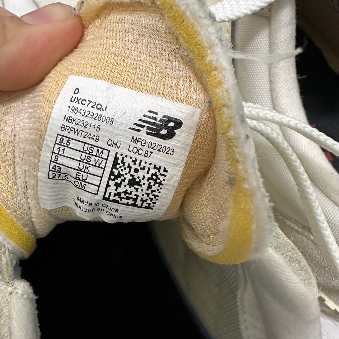 뉴발란스 XC-72 운동화 275 상품이미지7