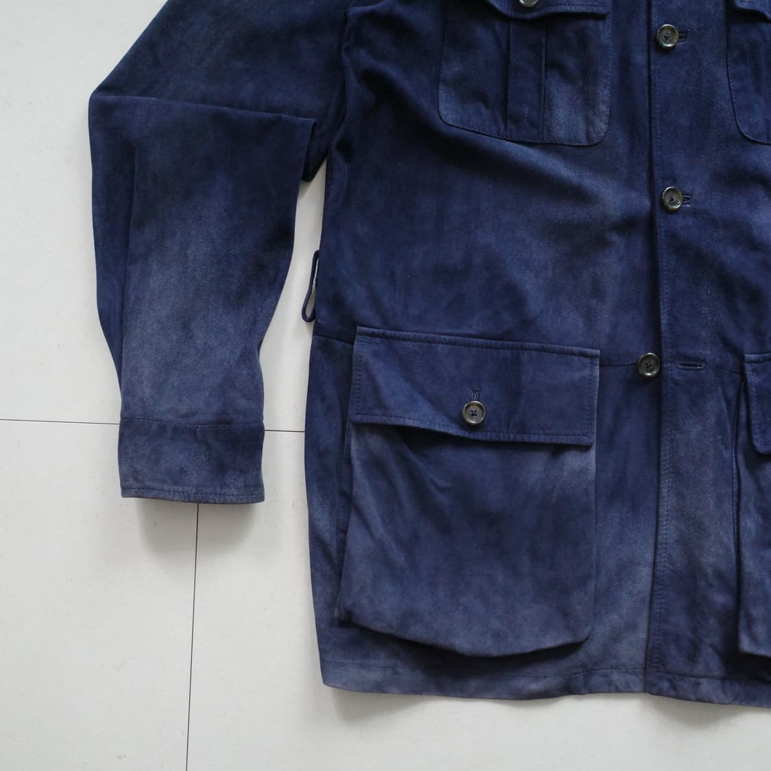 폴로 랄프로렌 이태리제 스웨이드 사파리 자켓 XL 상품이미지4