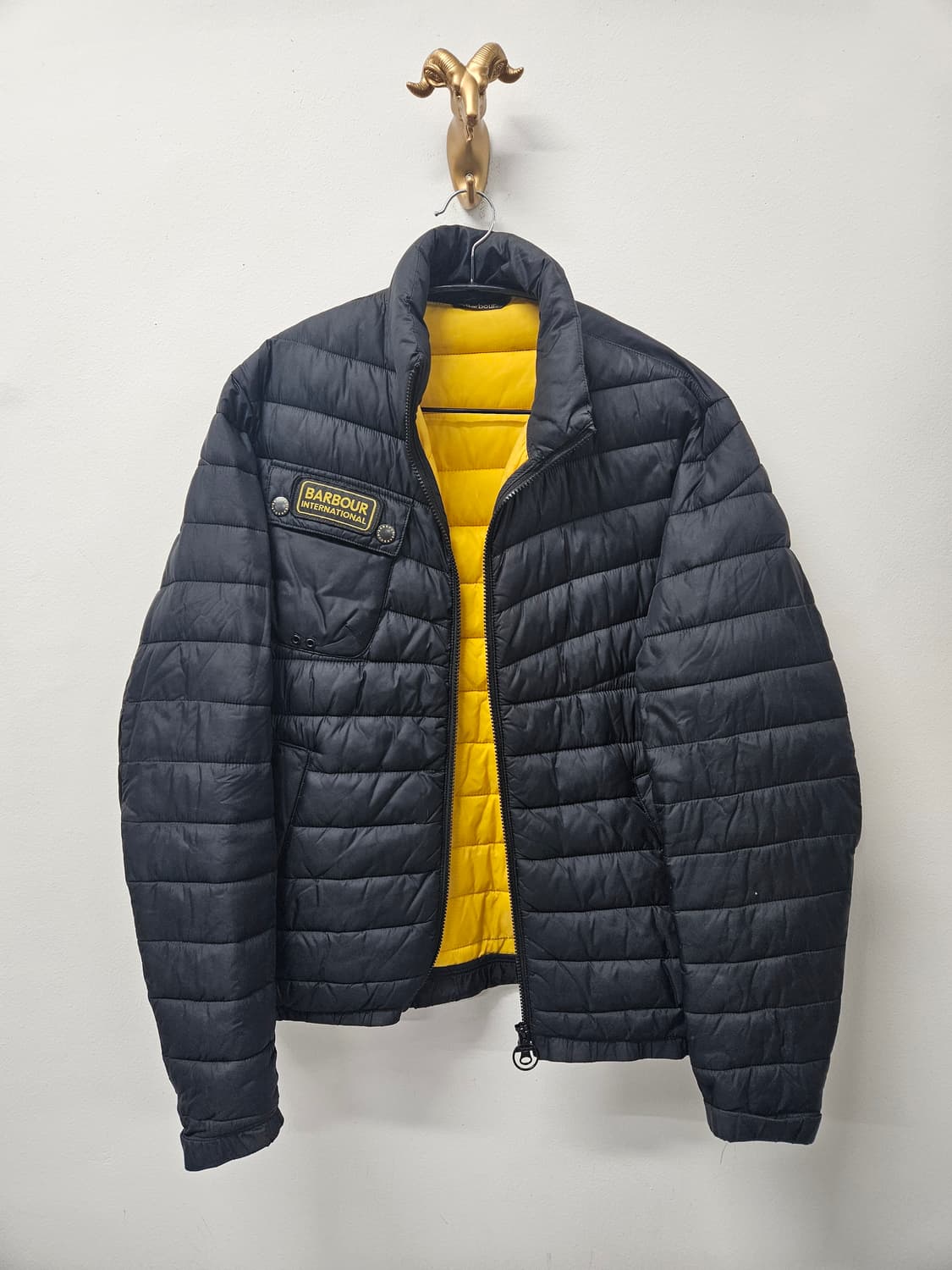 바버 인터네셔널 숏 경량패딩 상품이미지1