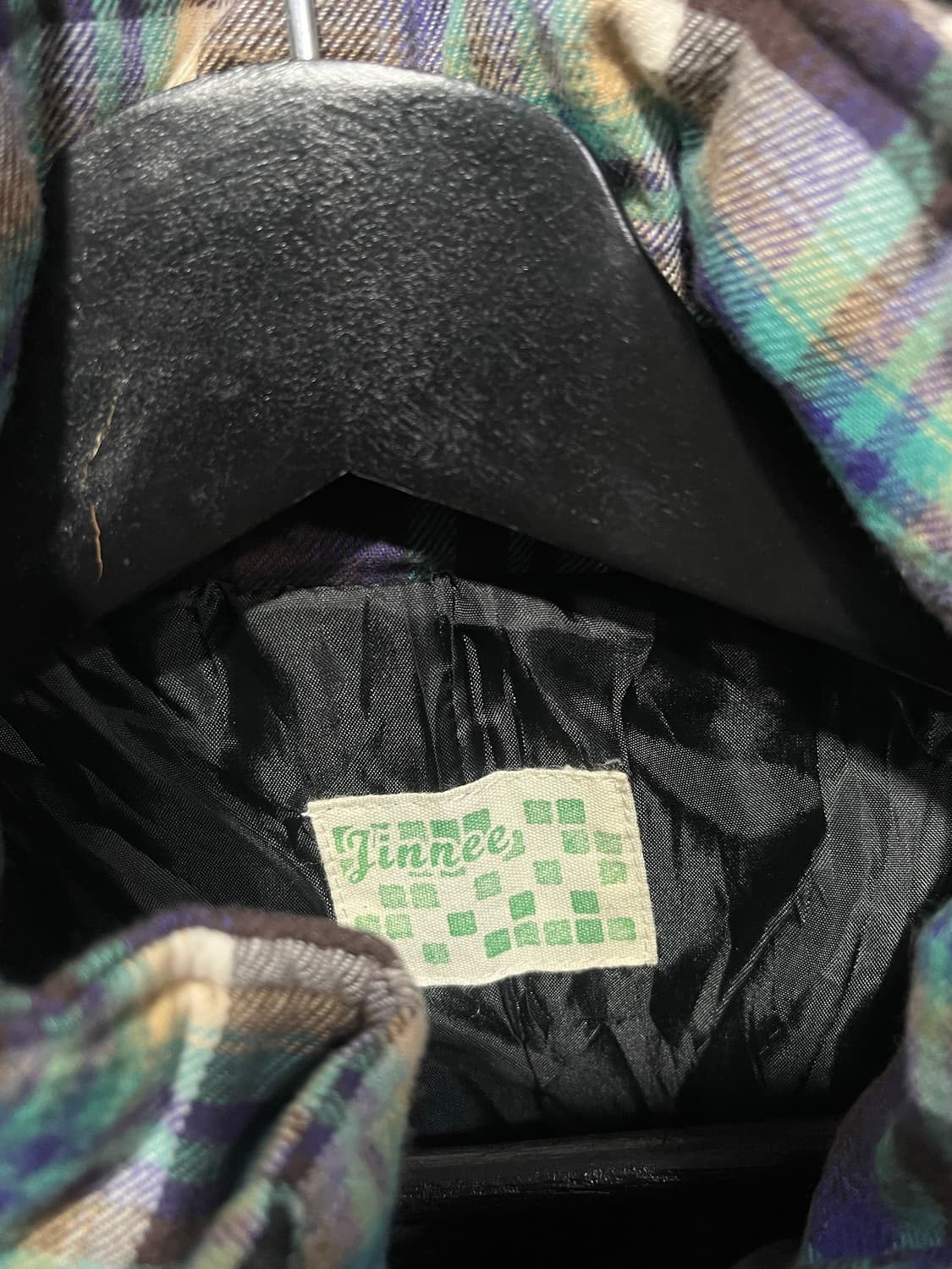 체크 투웨이 패딩 상품이미지6