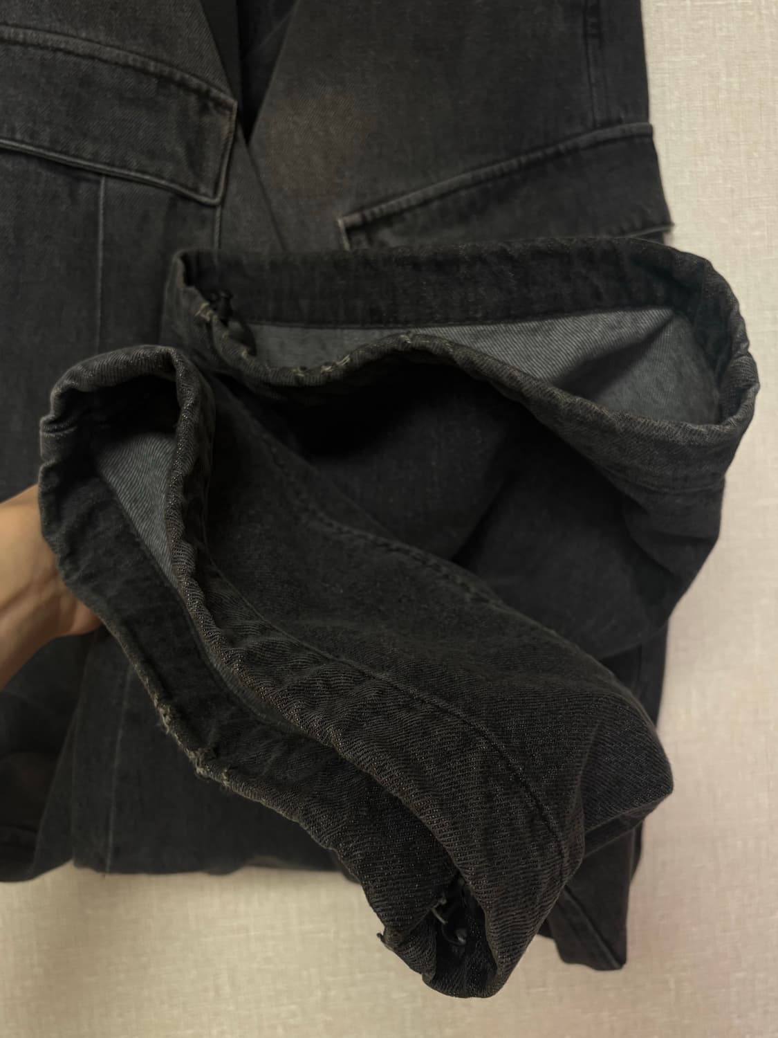 해칭룸 Mil Pants Denim 그레이 4사이즈 상품이미지3