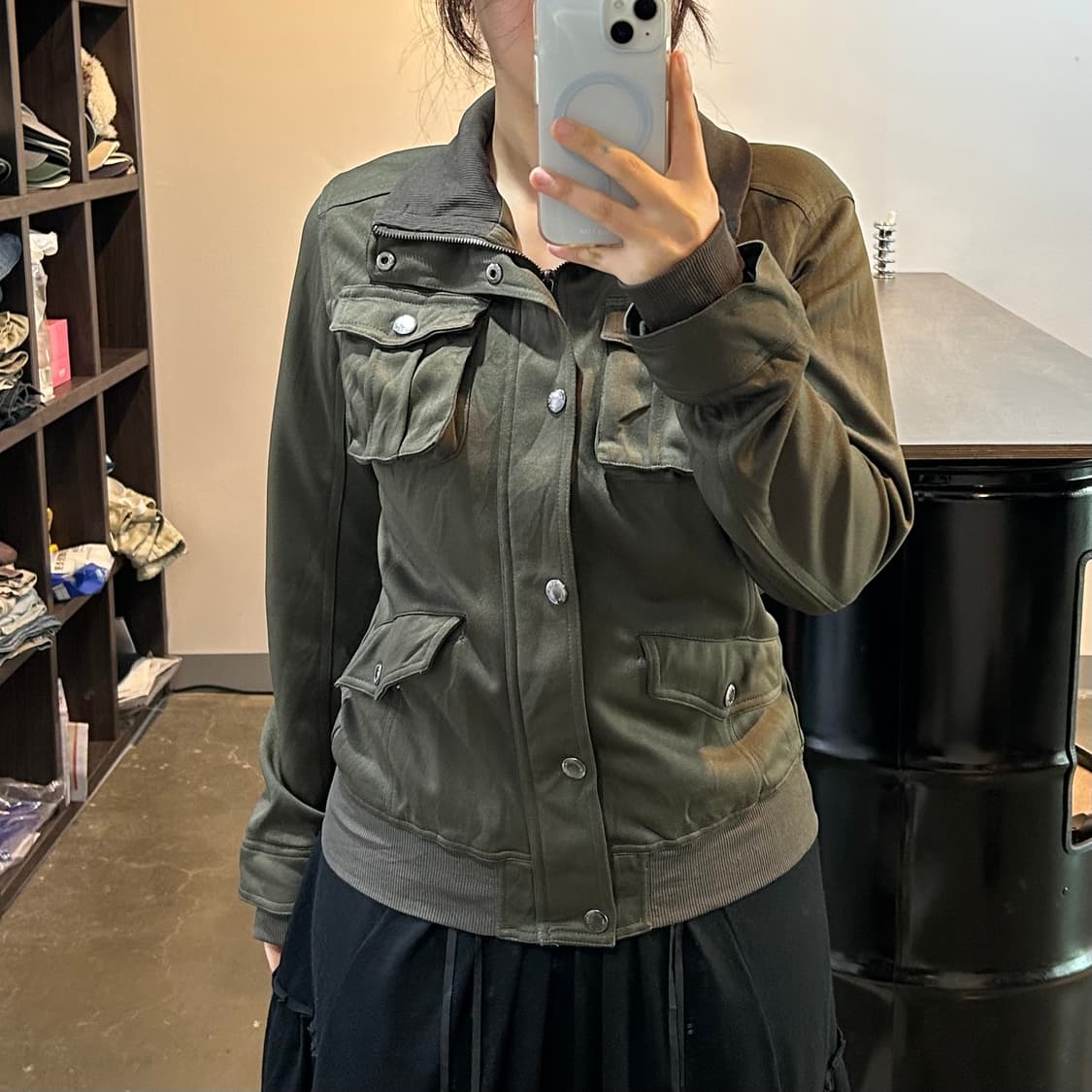 카키 멀티 포켓 자켓 상품이미지6