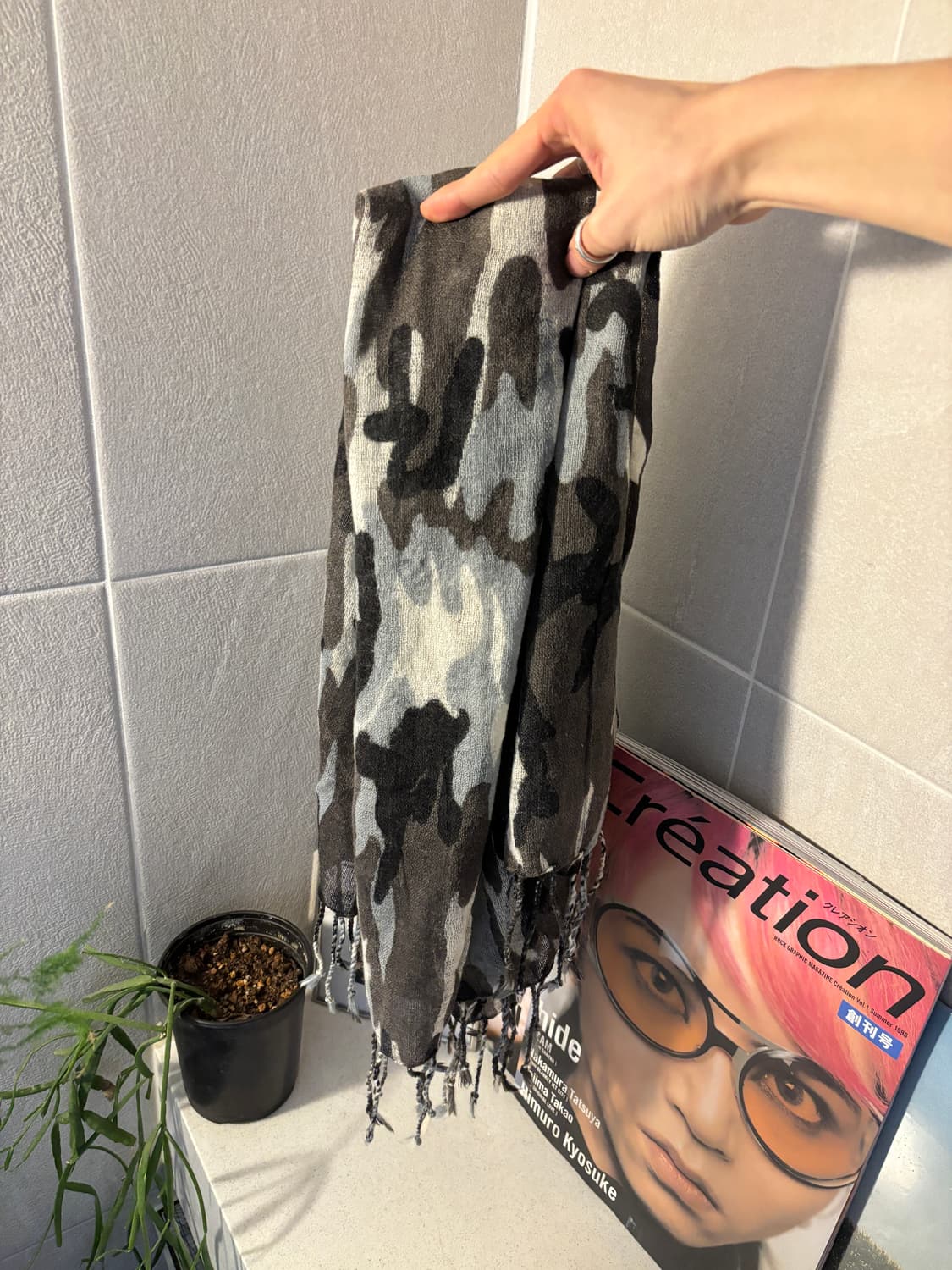 Glen prince 카모플라주 머플러 상품이미지1