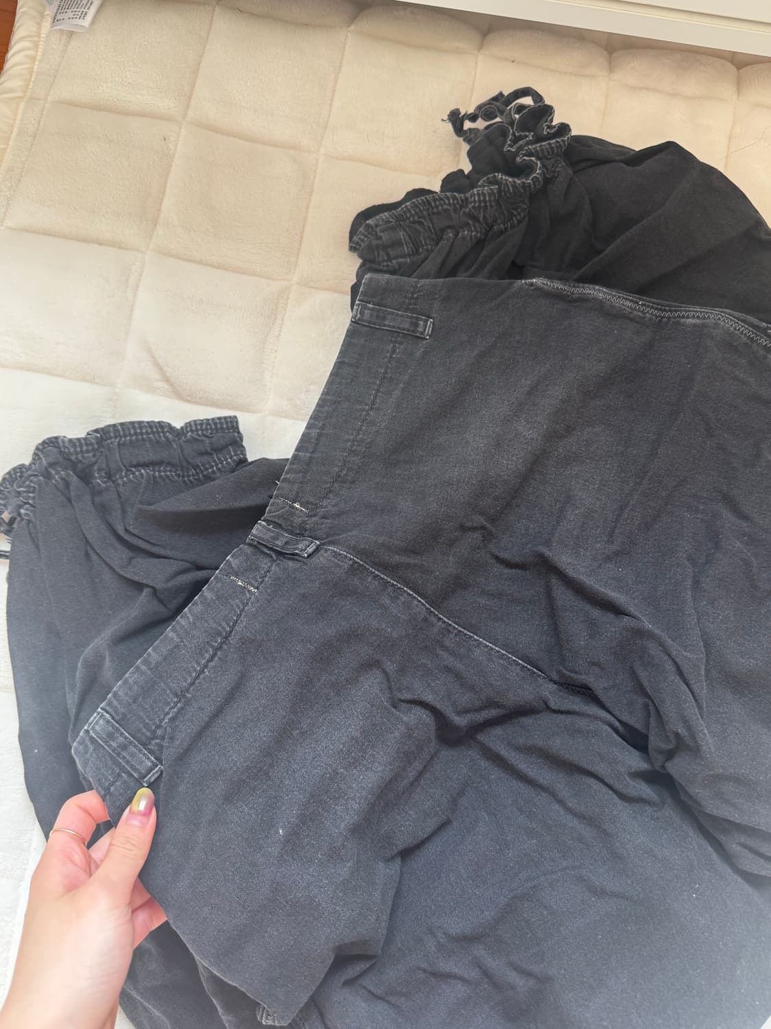 Free people vintage 재질 팬츠  착샷있음 상품이미지2