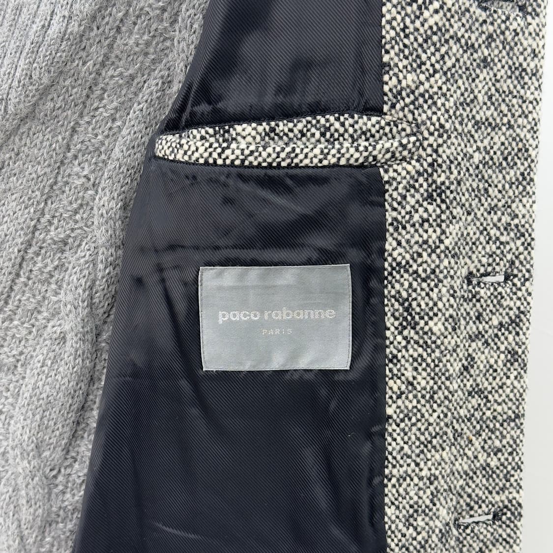 파코 라반 도네갈 트위드 싱글 코트 상품이미지6