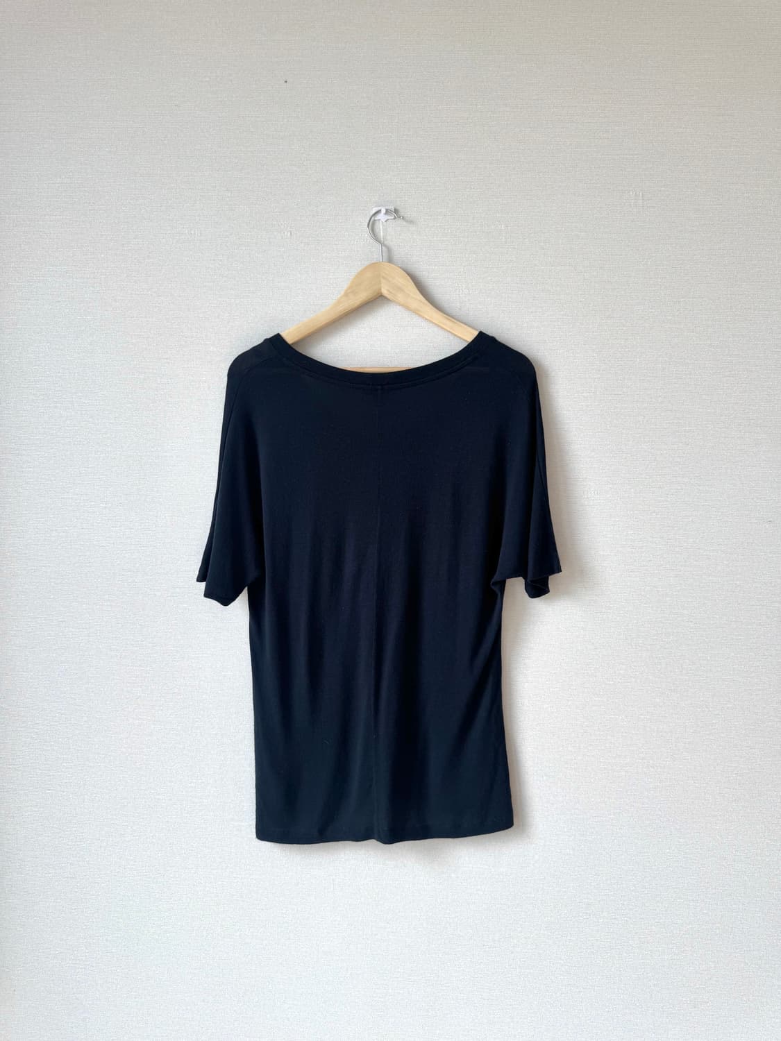 COS 코스 코튼 니트 반팔티 네이비 EUR S size 55-66 상품이미지5