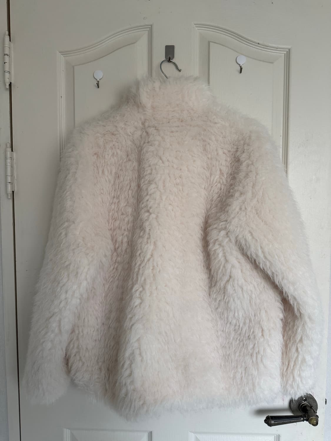 르 아이보리 퍼 자켓 상품이미지3