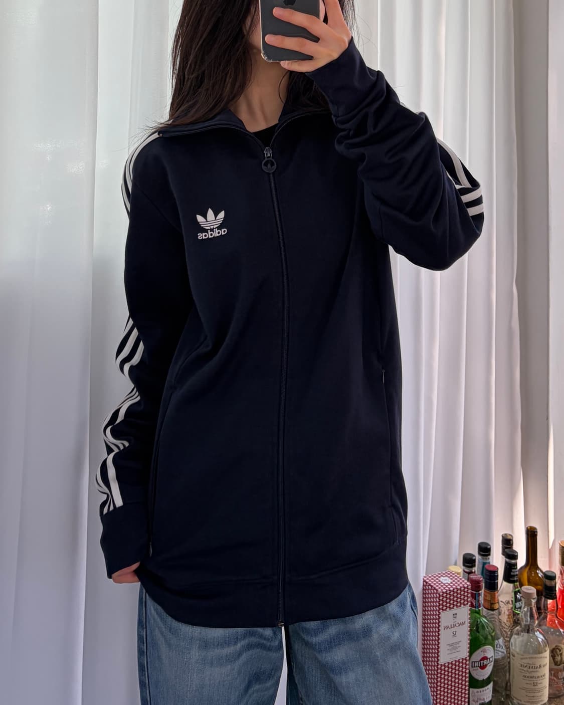 [XL]아디다스 유로파 네이비 트랙탑 져지 상품이미지1