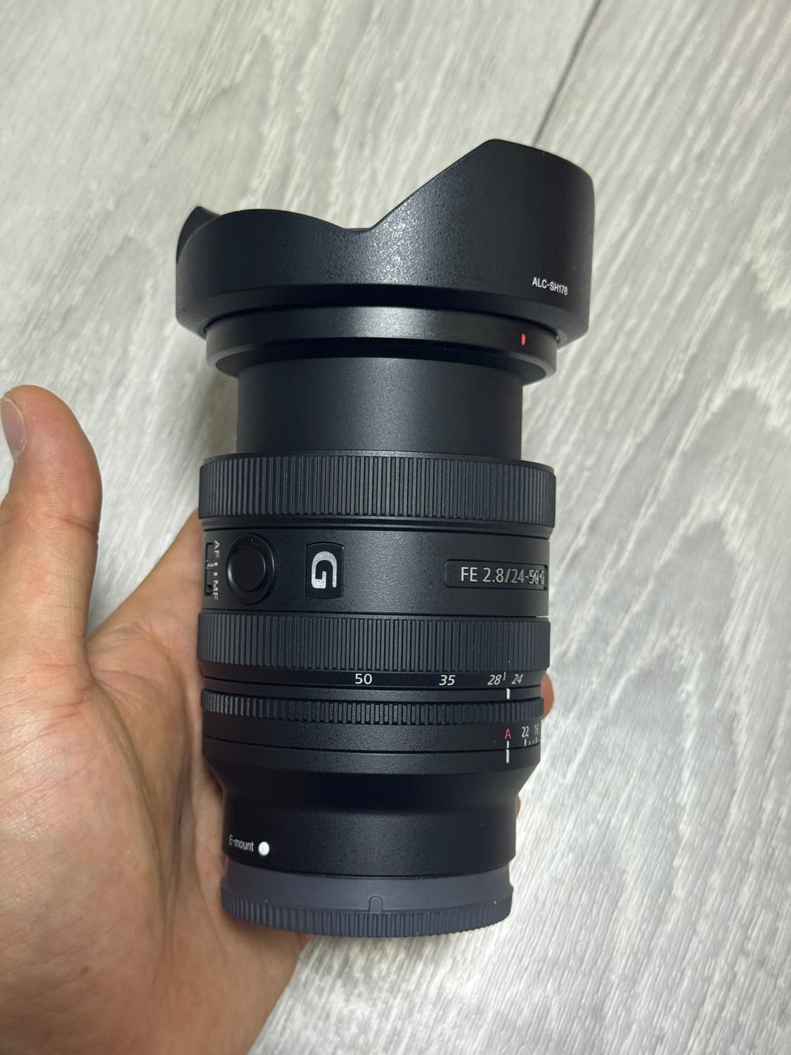 소니 2450G f2.8 렌즈 팔아요 상품이미지6