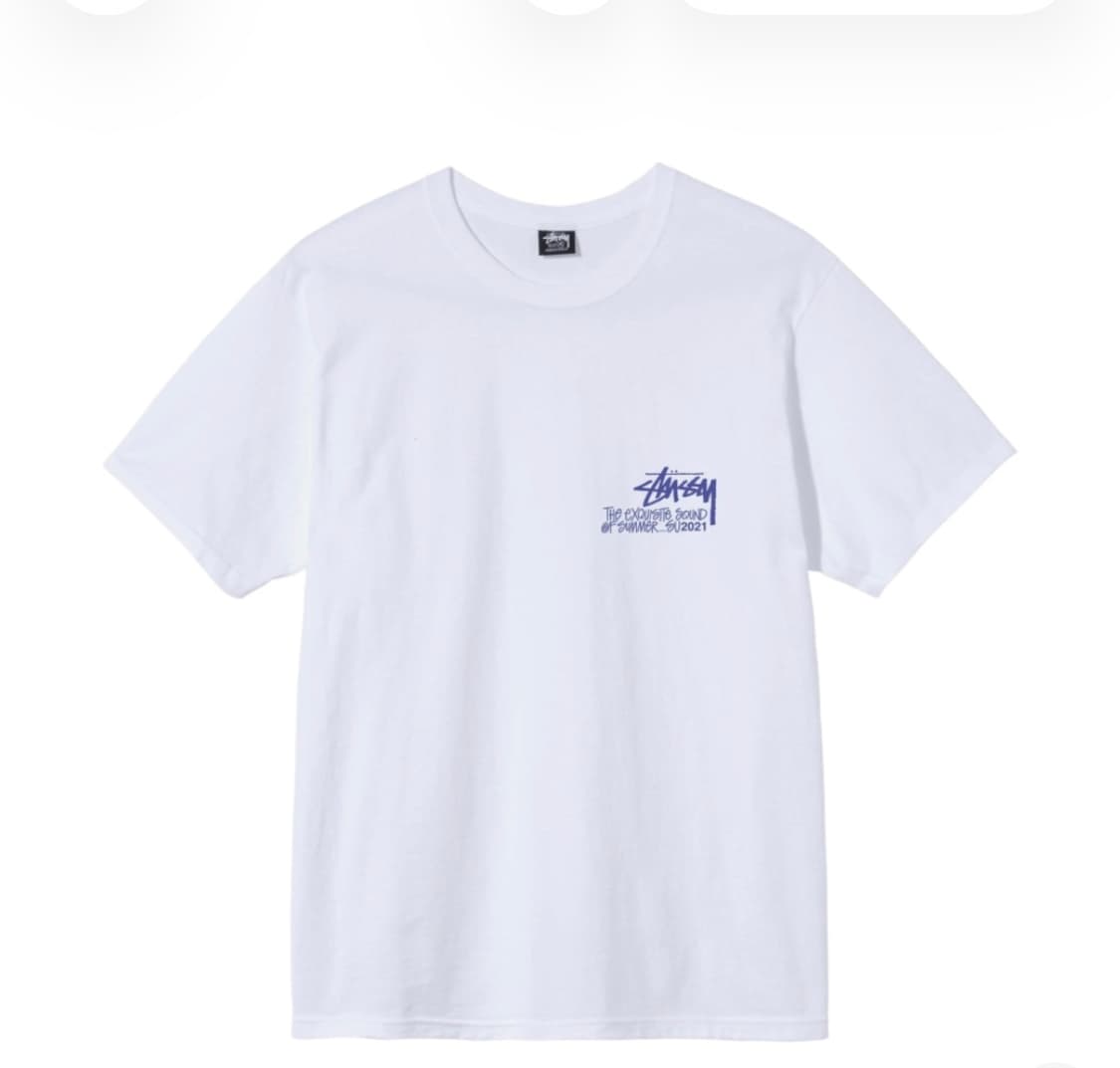 스투시 사운드 오브 썸머 티셔츠 화이트(L) 상품이미지2