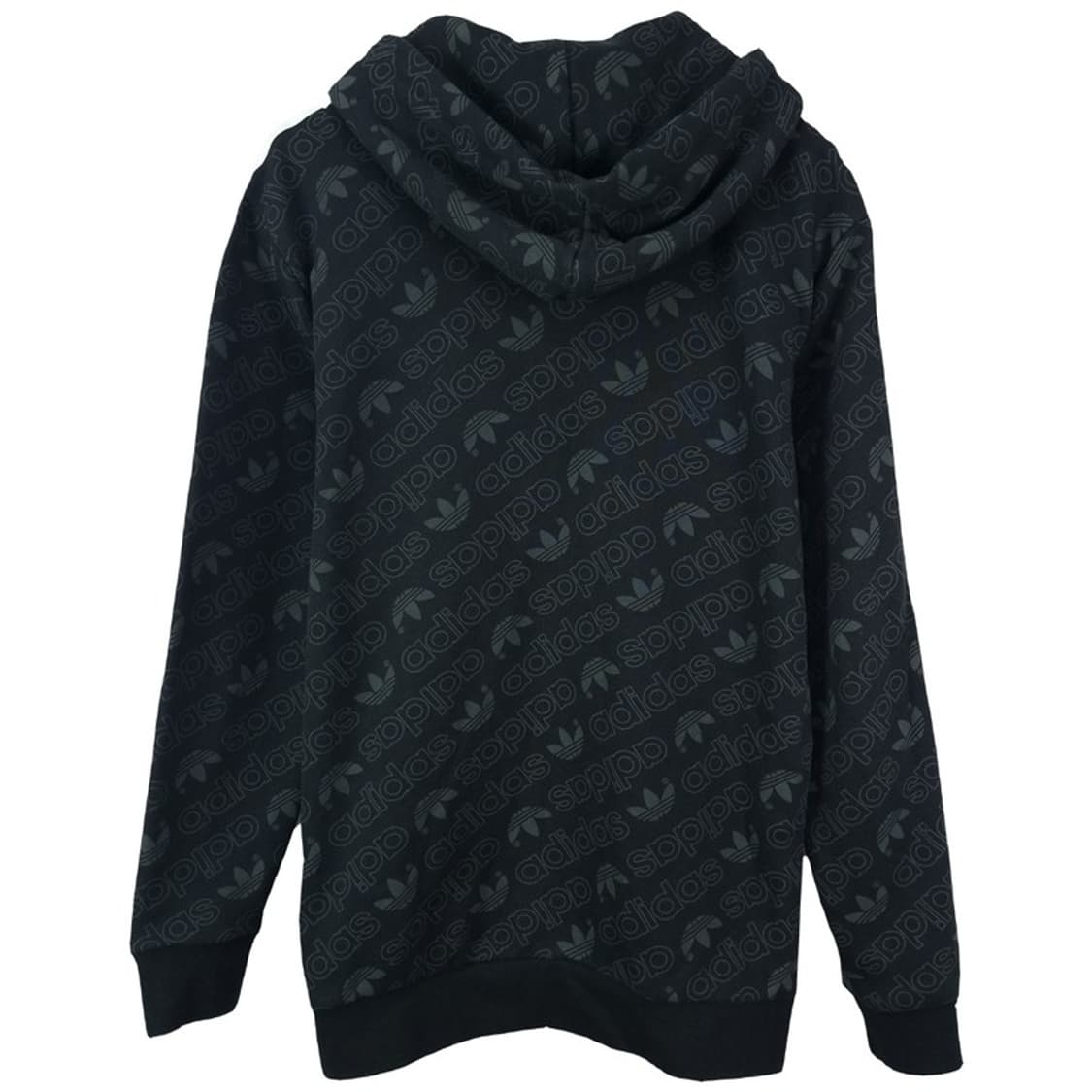 [아디다스] 멀티 패턴 삼선 후드티 블랙 M19371 상품이미지3