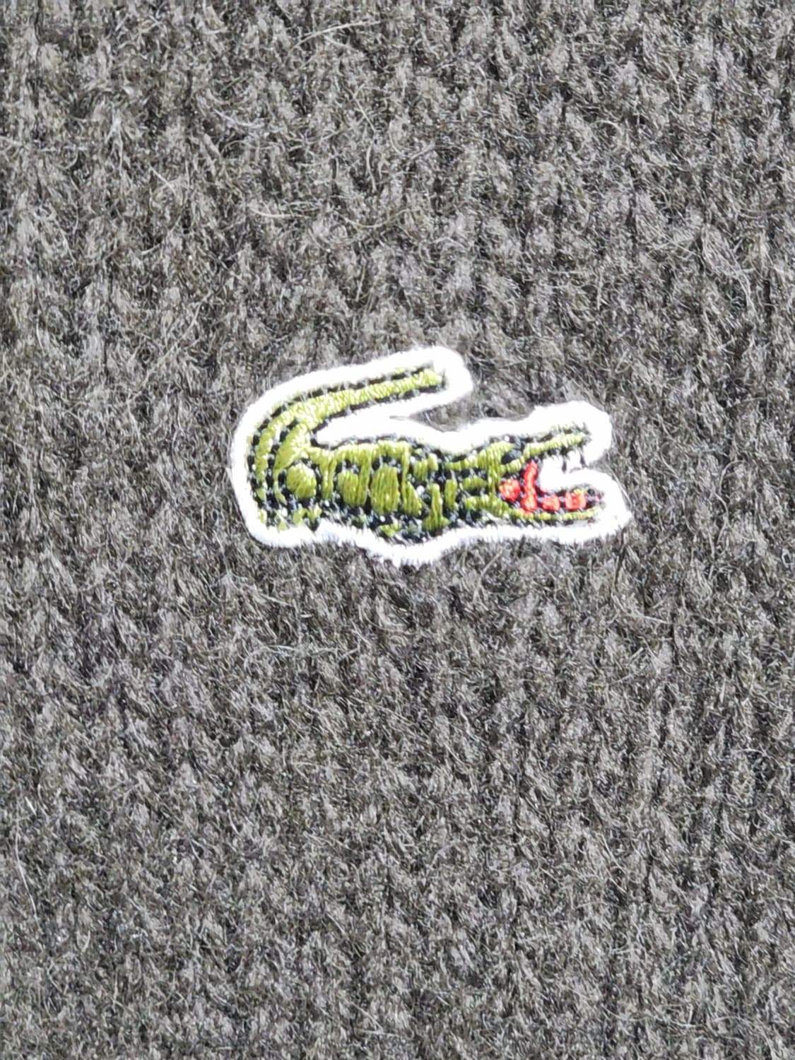 (M) 라코스테 니트 배색 라운드 스웨터 캐주얼  상품이미지4