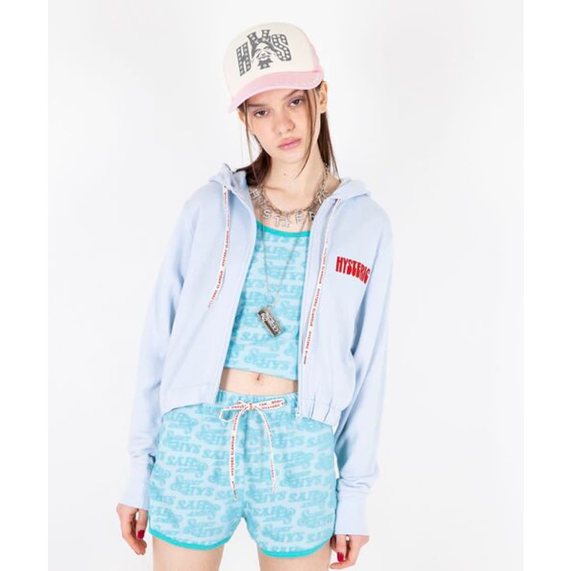 히스테릭글래머 HYSTERIC GLAMOUR Short Hoodie 상품이미지2