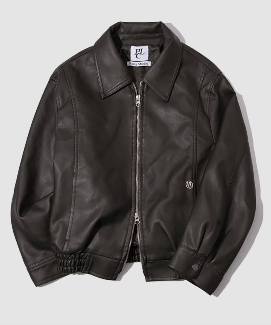 [새상품] 플레이스스튜디오 레더자켓 상품이미지1