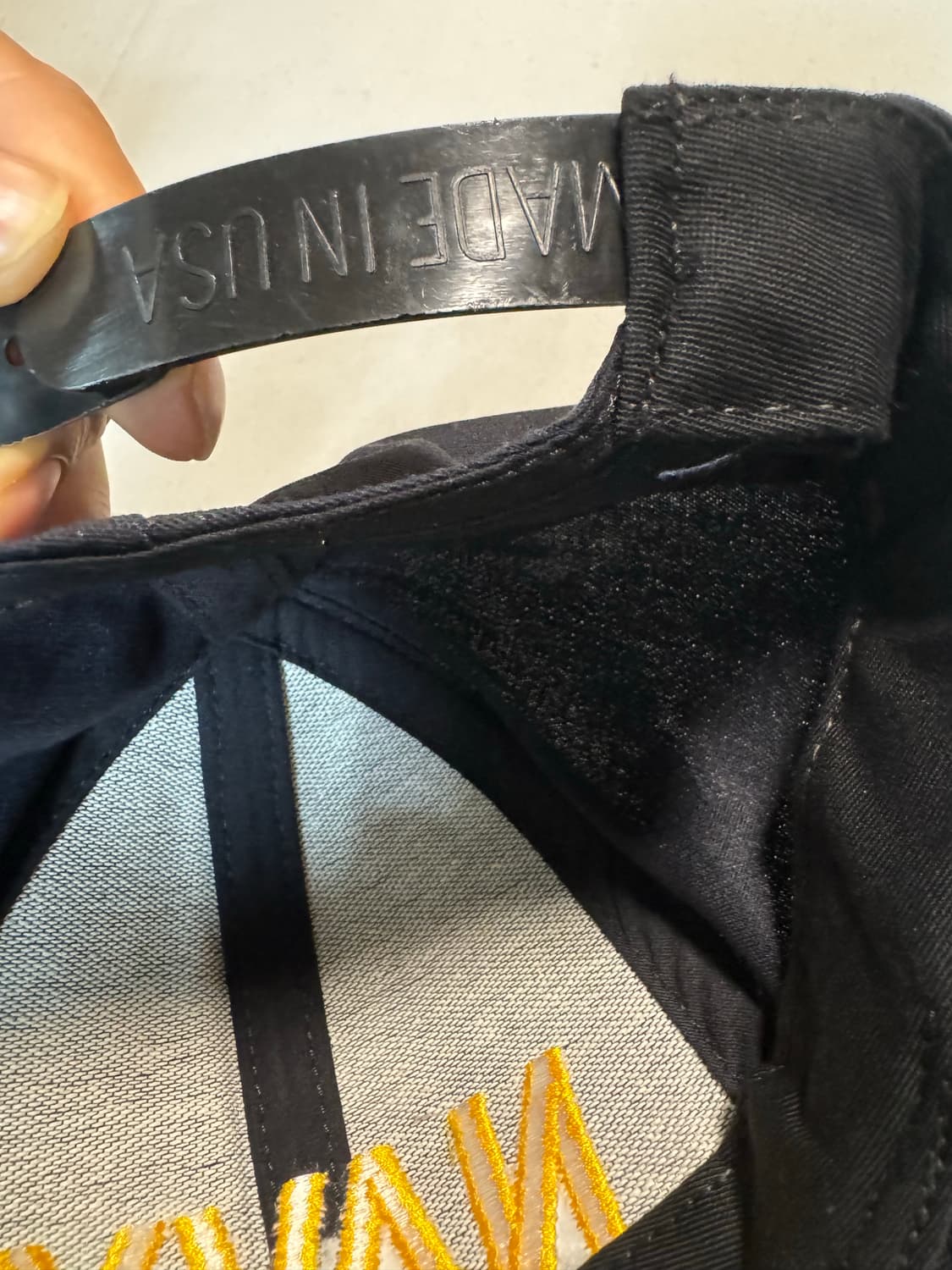 미군 미해군 usn navy 자수 빈티지 볼캡 made in usa 상품이미지3