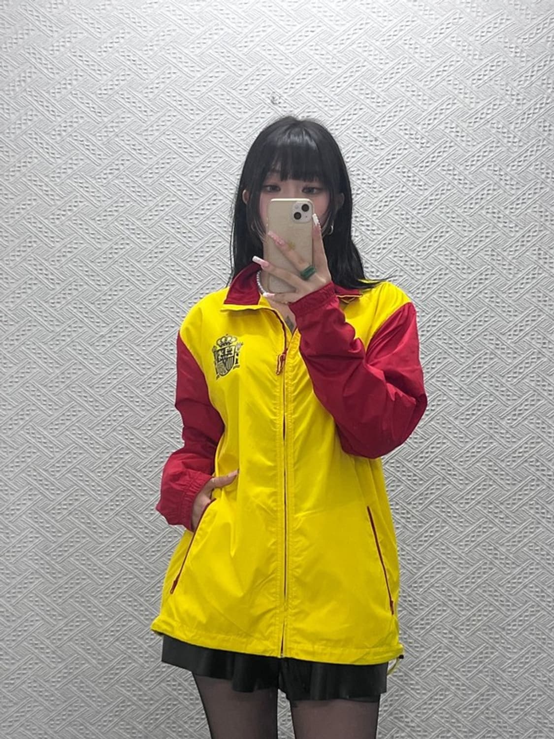 아디다스 올드스쿨 레트로 스페인 에스파냐 바람막이 자켓 M C12378 상품이미지2