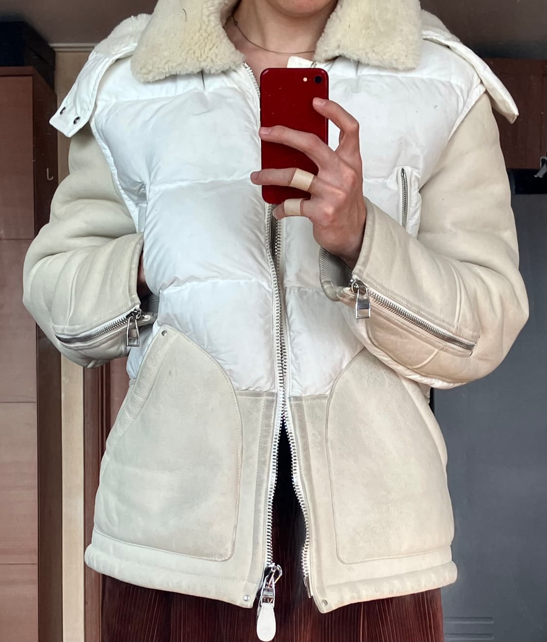 알렉산더 맥퀸 무스탕 패딩 상품이미지1