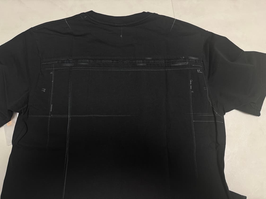 xlim ep.4 01 warm up shirt black 4 상품이미지2