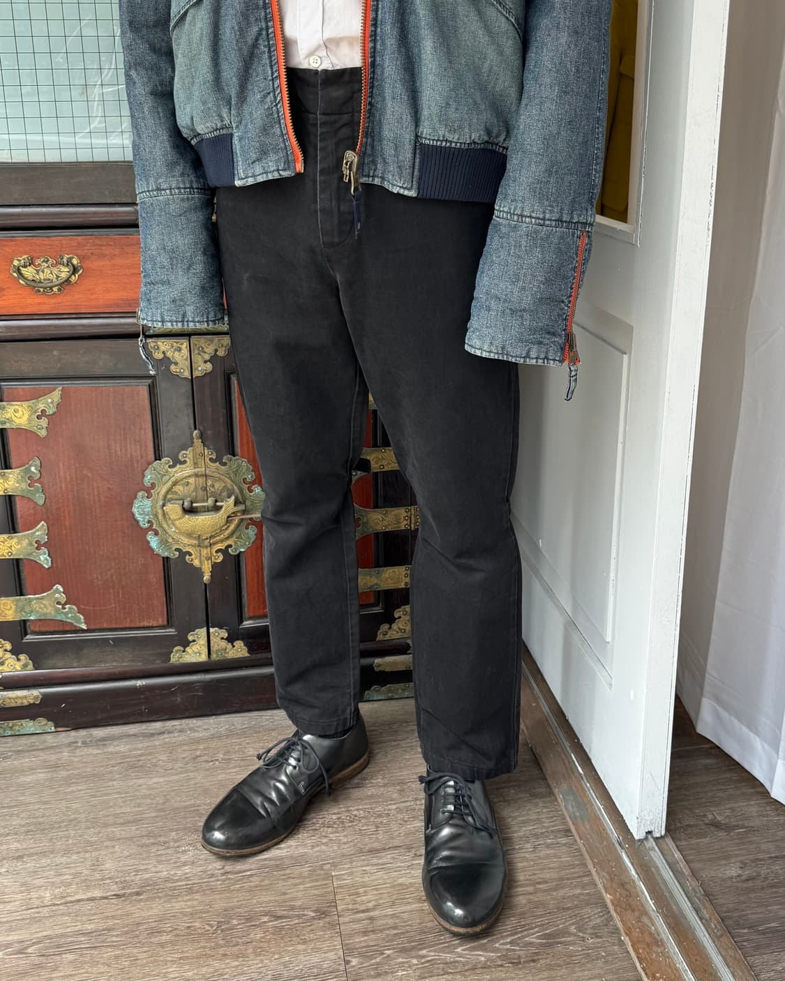 헬무트 랭 1996 본디지 스트랩 팬츠 상품이미지2