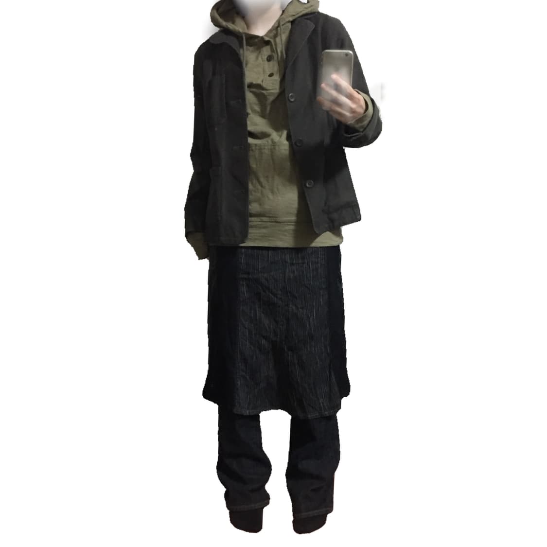 Pleated long skirt 상품이미지3