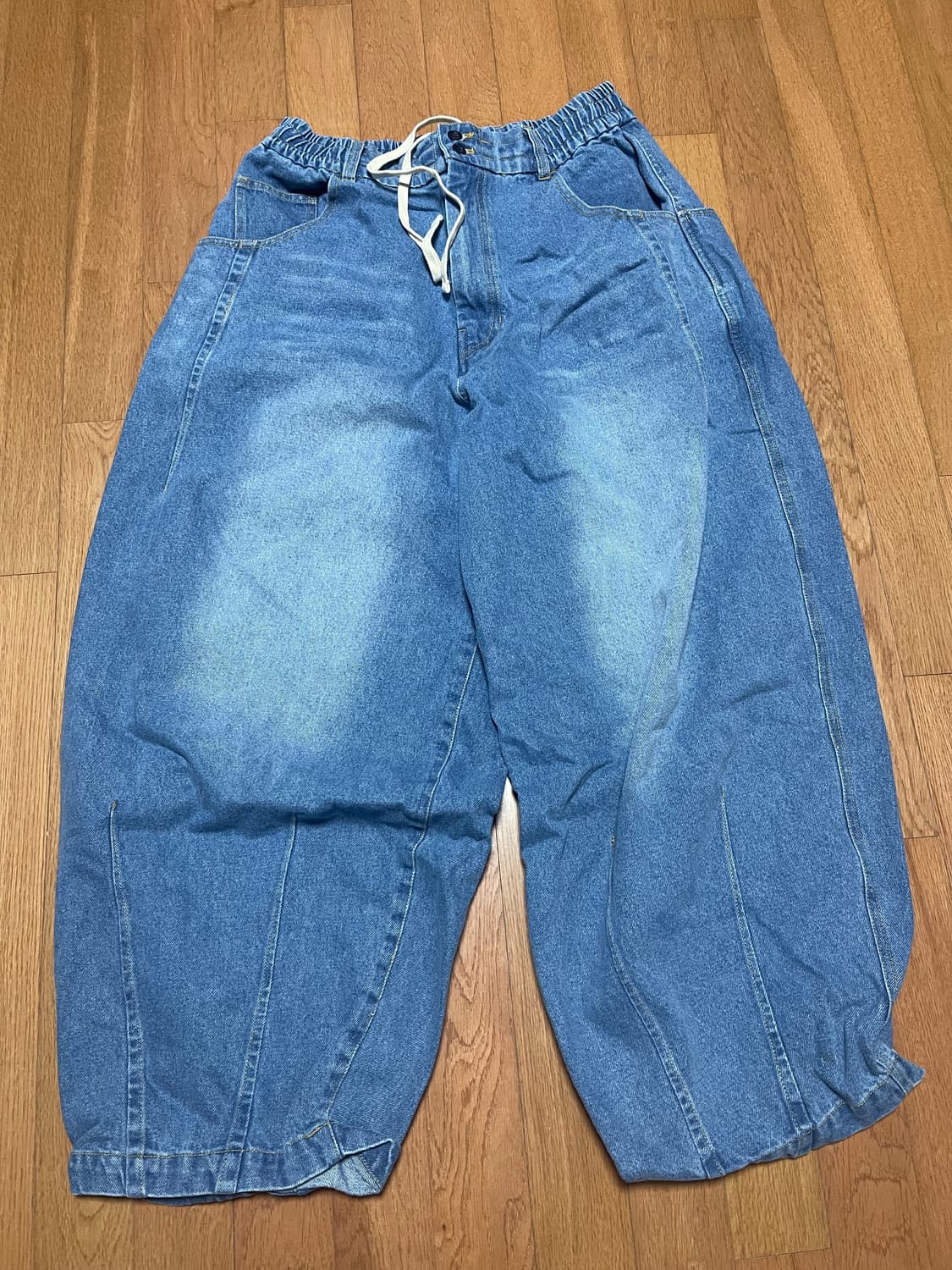 앵글런 벌룬 청바지 상품이미지6