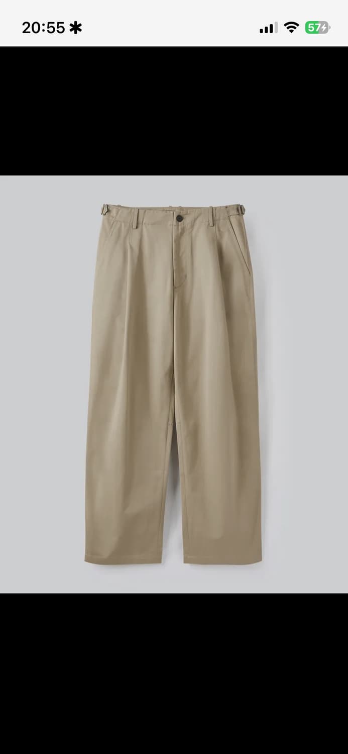 파브레가 어클락 원턱 치노팬츠 상품이미지1