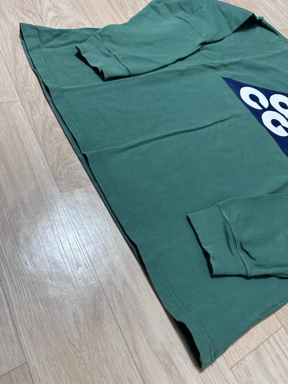 [XL:US]나이키 ACG 롱슬리브 로고 티셔츠 그린 상품이미지6