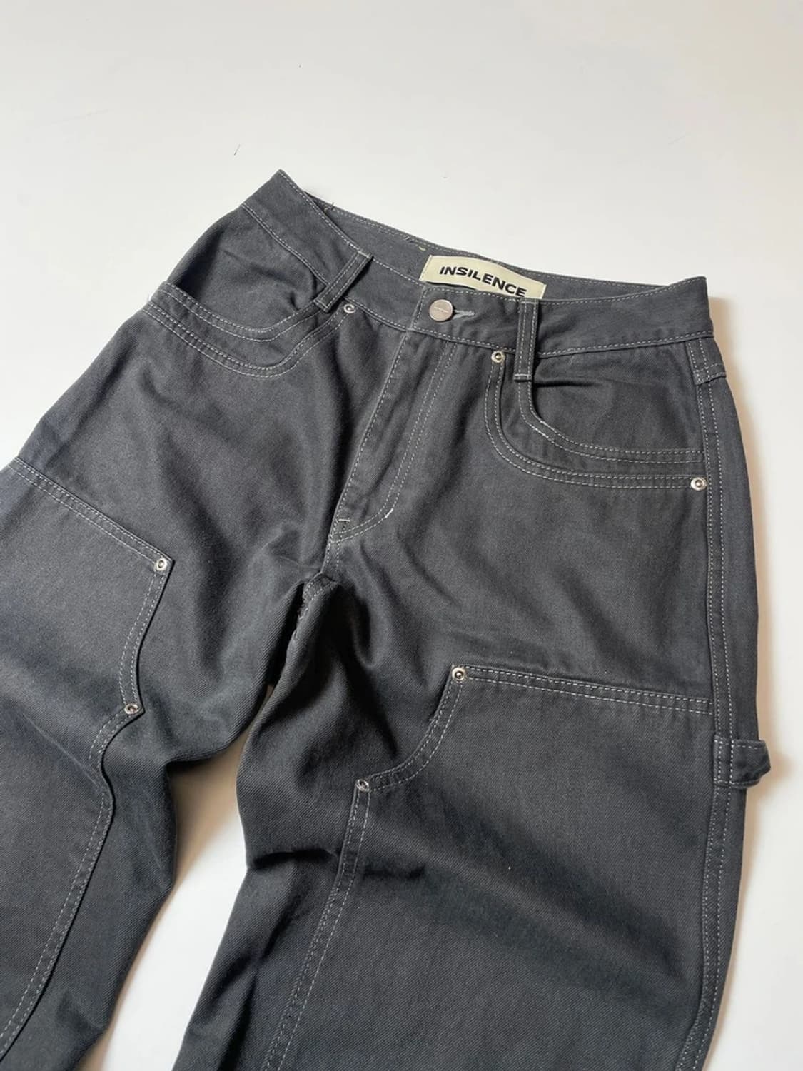 인사일런스 더블니 프론트 워크 팬츠 PN9545 상품이미지2