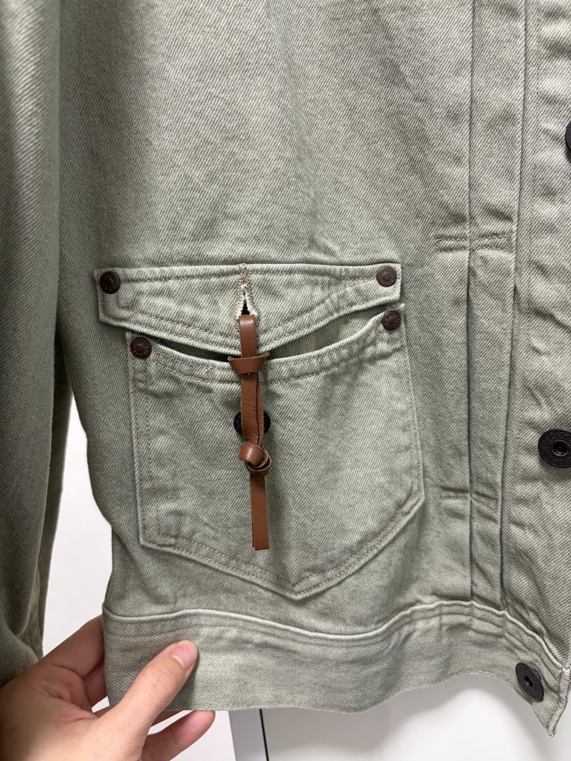 리바이스 레드 데님자켓 상품이미지3