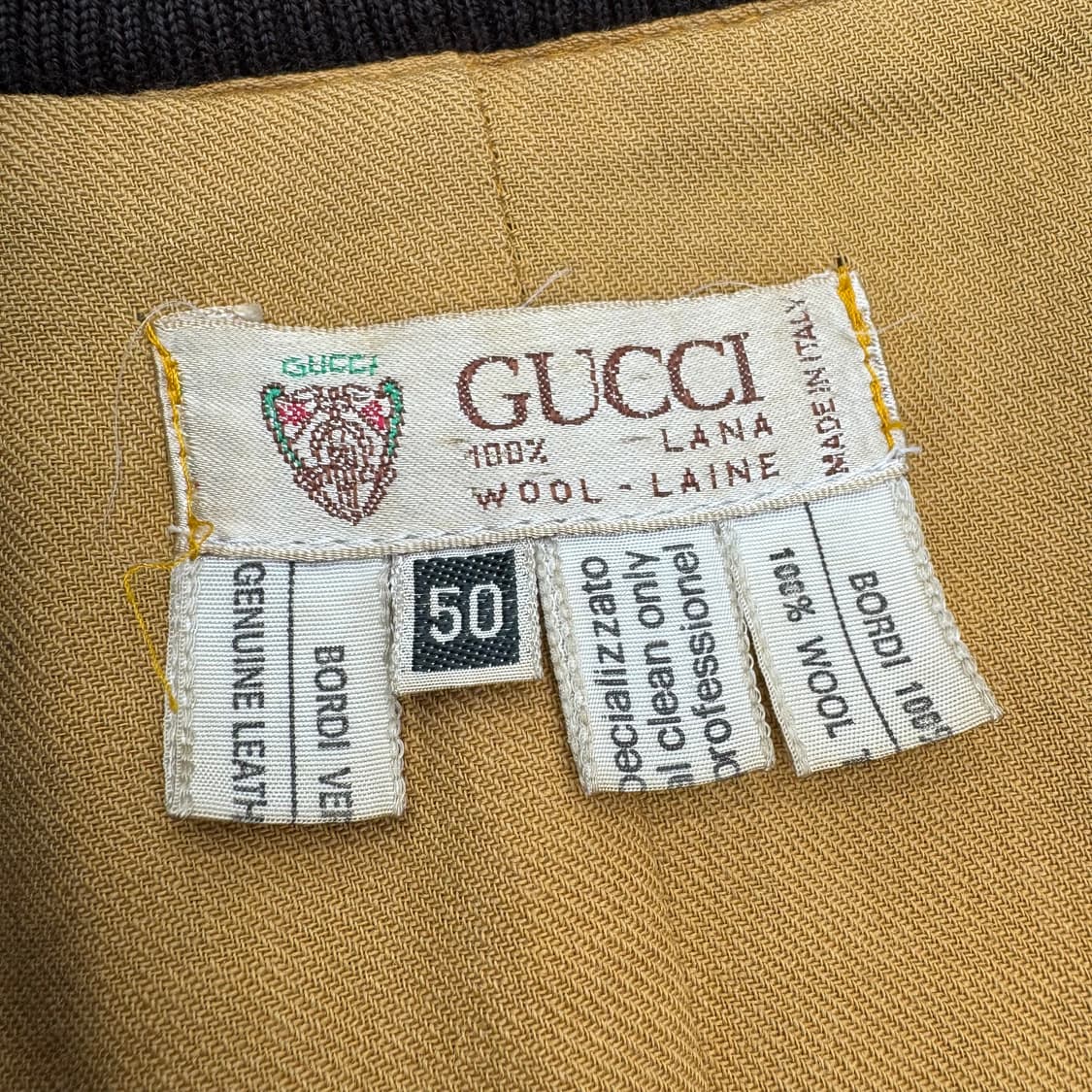 (1980~1990)구찌 울 코트  상품이미지6