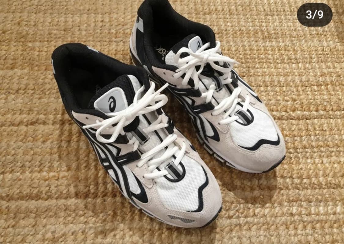 270 아식스 젤카야노5 360 화이트 블랙 상품이미지4