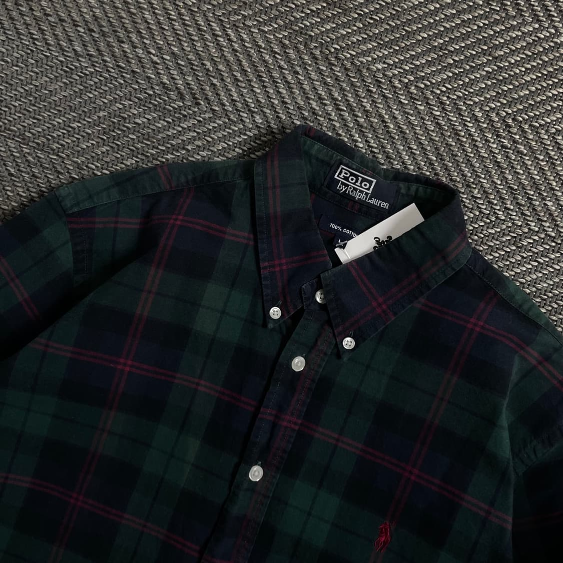 폴로 랄프로렌 체크 블럭 박시핏 셔츠o 4182 상품이미지5