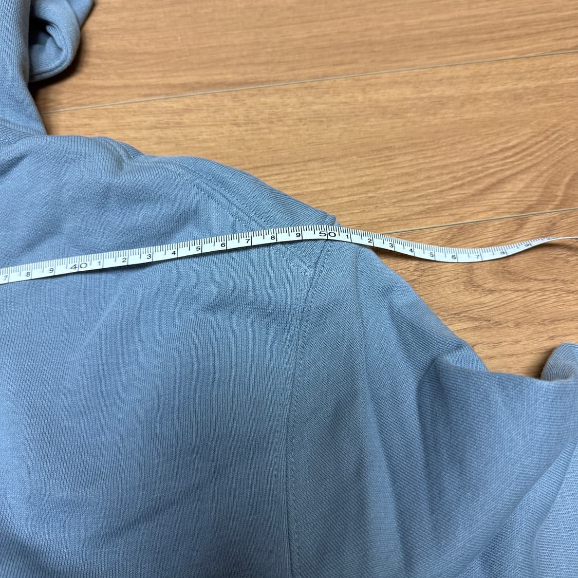 COS 후드티 하늘색 S 상품이미지9