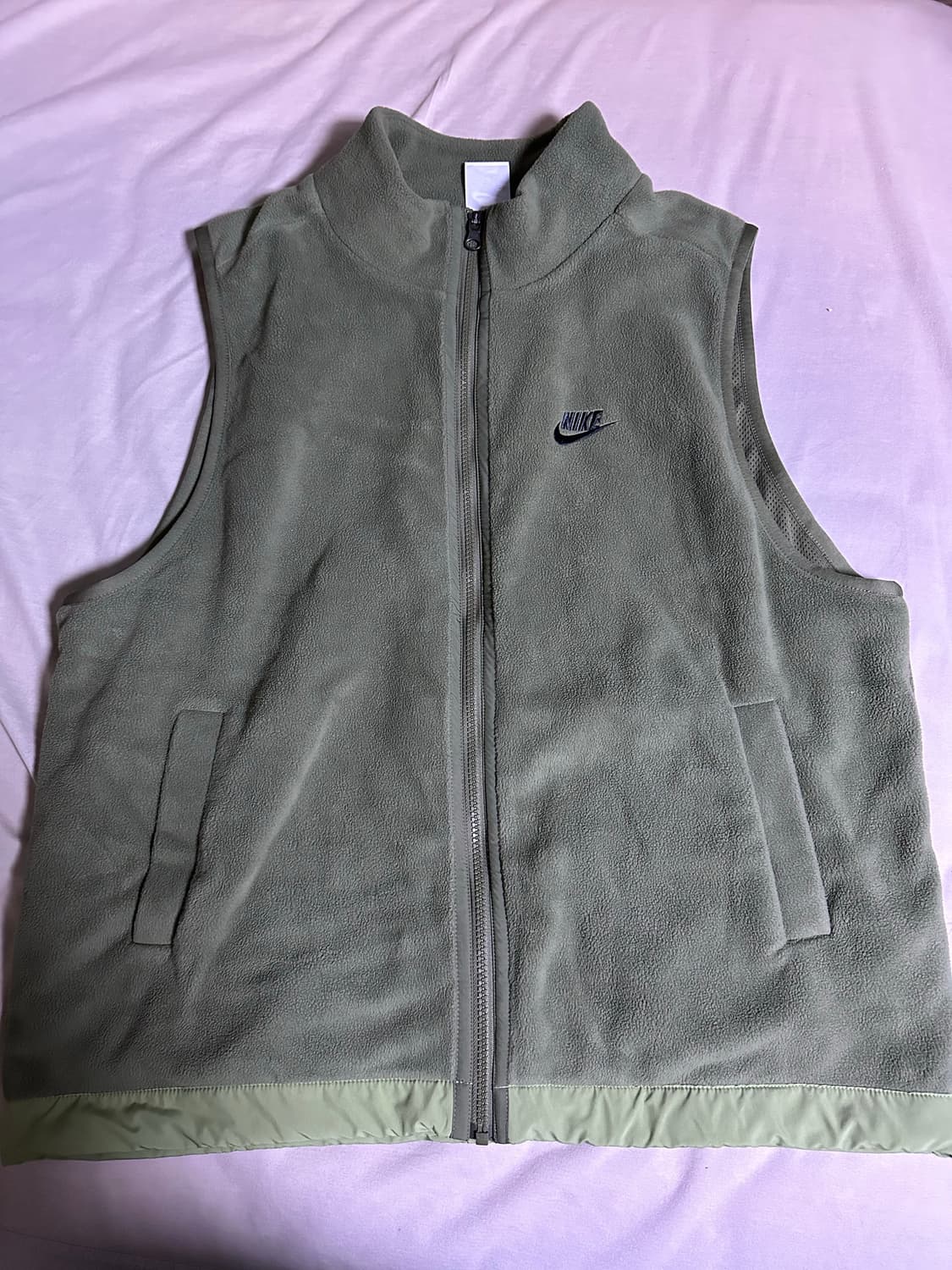 택제거 새상품 (XL) 나이키 플리스 베스트 후리스 조끼 상품이미지1