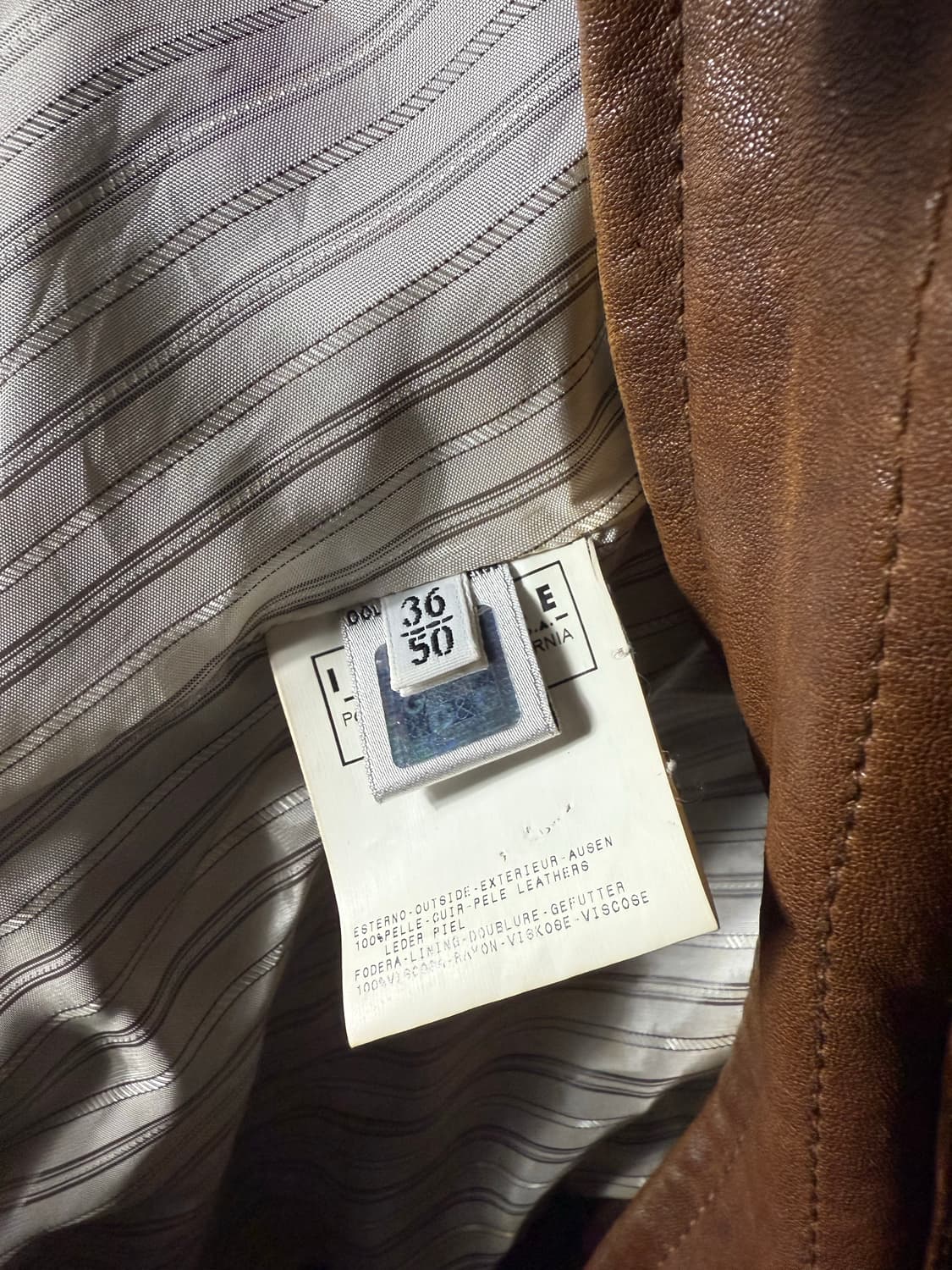 DOLCE & GABBANA Cow Leather Field Jacket 상품이미지8